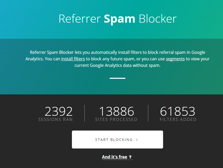 referral spam blocker service