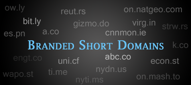 using branded short domains
